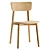 Elegant Casale Dining Chair 3D model small image 4