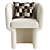 Fiona Modern Lounge Chair 3D model small image 2