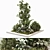 Outdoor Plant Set 01: Vibrant Greenery 3D model small image 1