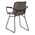 Sleek Minimalist Mobimex Chair 3D model small image 2