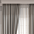 Versatile 3D Curtain Model 3D model small image 2