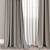 Versatile 3D Curtain Model 3D model small image 3