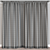 Multi-Format 3D Curtain Model 3D model small image 4