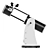 Skyliner FlexTube Telescope: Dobson N203 3D model small image 2