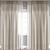 Dual-Format Curtain Model, High-Resolution 3D model small image 1