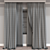 Minimalist Curtain 3D Models 3D model small image 4