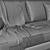 Modern Meridiani Louis Up Sofa 3D model small image 3