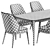 Modern Playground Dining Set 3D model small image 6