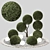 Outdoor Plant Set 06 - V-Ray & Corona Compatible 3D model small image 7