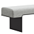 Anees KONYA Bench: Sleek Elegance 3D model small image 2