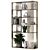 Modular Adjustable Shelving Unit 3D model small image 1