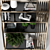 Modular Adjustable Shelving Unit 3D model small image 4