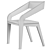 Rotating Dining Chair Set, 3D Models 3D model small image 4