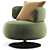 Moderno Lounge Chair, 3D Model 3D model small image 1