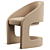  Ronaldo Dining Chair Set 3D model small image 1