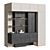 Corner Shelf NG12 with Decor 3D model small image 3