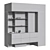 Corner Shelf NG12 with Decor 3D model small image 6