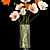 Modern Field Flower Bouquet Set 3D model small image 4