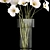 Icelandic Poppy Field Bouquet 3D model small image 4