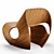 Cowrie Shell Bentwood Presale Chair 3D model small image 4