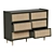 Modern Taga Chest with Rattan Facade 3D model small image 9