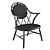 Diamond Back Chair by Drill Design 3D model small image 5