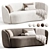 Modern Copenhagen Sofa by Idealbeds 3D model small image 1