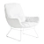 Stylish Leya Lounge Chair 3D model small image 3