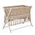 Handmade Macramé Baby Cradle 3D model small image 1