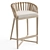 Natural Malawi Tub Barchair Uniqwa 3D model small image 1