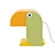 Tropical Toucan Table Lamp 3D model small image 2