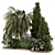 Outdoor Garden Set Bush 3D 3D model small image 2