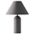 Elegance Defined Travertine Table Lamp 3D model small image 3