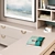 Custom Children's Room Wardrobe & Workspace 3D model small image 4