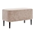 Musa 800 Ottoman Stool 3D model small image 2