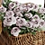 Rose Basket Decor Set with Hat 3D model small image 4