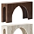 Elegant FAUSTO Console - Four Hands 3D model small image 1