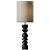 - Charred Wood Table Lamp 3D model small image 1