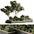 Outdoor Plant Box - Set of 600 3D model small image 1