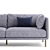 Contemporary Wells Sofa, 2015 Version 3D model small image 4