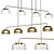 Sleek Aromas Pendant Light 3D model small image 1