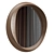 Modern Round Mirror in Two Colors 3D model small image 1