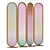 Colorful Glass Hollywood Style Screen 3D model small image 3