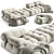 Modular Design Camaleonda Sofa Set 3D model small image 9
