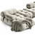 Modular Design Camaleonda Sofa Set 3D model small image 11