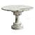 KOTA Marble Dining Table Set 3D model small image 1
