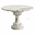 KOTA Marble Dining Table Set 3D model small image 3