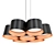 Modern Forms Marimba Chandelier 3D model small image 1