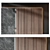 Wood Marble Wall Panel Set 3D model small image 1