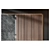 Wood Marble Wall Panel Set 3D model small image 3